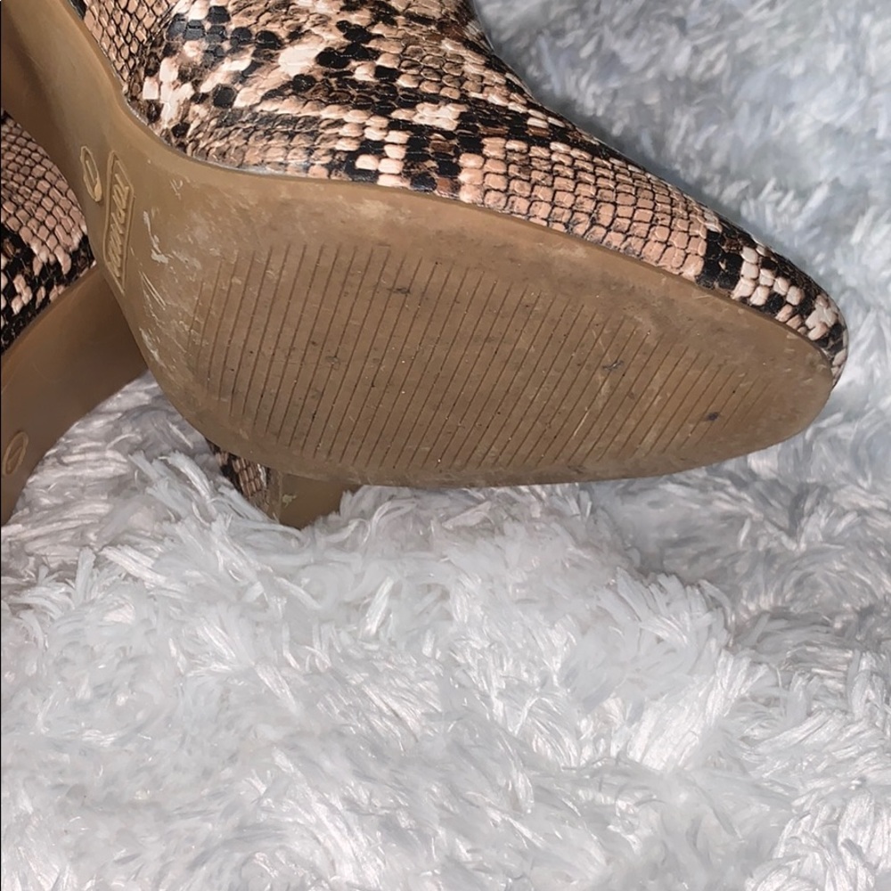 TOP MODA Booties Snake Print - Picture 4 of 6